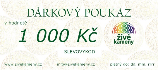 Dárkový poukaz 1000 Kč
